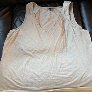 Express Cream Tank Top